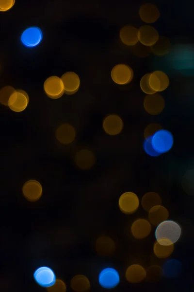 Işıklar odak, Mercek Bulanıklığı (ışıkları, kent) — Stok fotoğraf