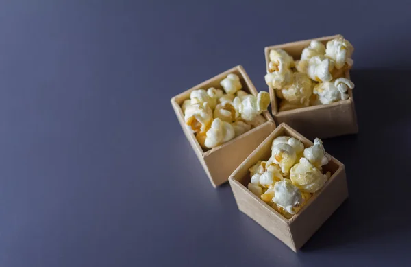 Pop-corn au caramel doux — Photo