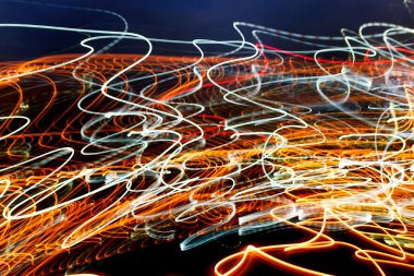 Dağınık ışık iz bulanıklık.