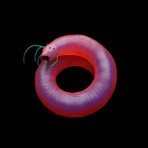 Rendering Gusano Nematodo —  Fotos de Stock