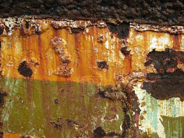 Rustik Metal Dokusu Yakın Çekim — Stok fotoğraf