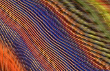 Kopya alanı ile arkaplan için renkli gradyan, geometrik desen 