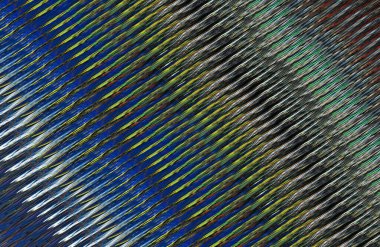 Kopya alanı ile arkaplan için renkli gradyan, geometrik desen 