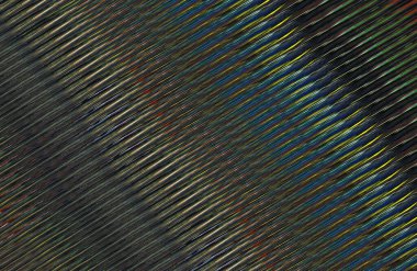 Kopya alanı ile arkaplan için renkli gradyan, geometrik desen 