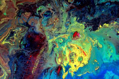 Soyut Yağlı Boya Arkaplanı 