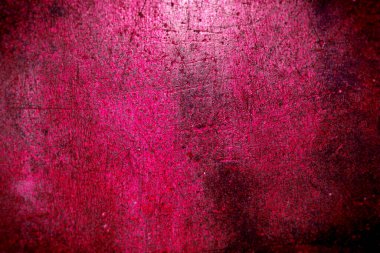Pembe ve Kırmızı Metal Doku Yüzey Arkaplanı