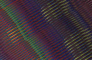 Kopya alanı ile arkaplan için renkli gradyan, geometrik desen 