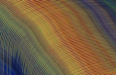 Kopya alanı ile arkaplan için renkli gradyan, geometrik desen 