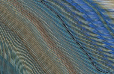 Kopya alanı ile arkaplan için renkli gradyan, geometrik desen 