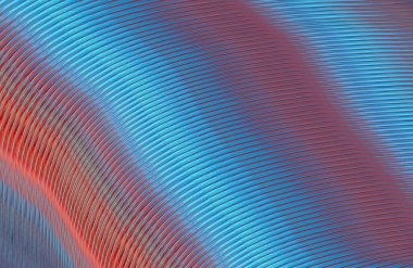 Kopya alanı ile arkaplan için renkli gradyan, geometrik desen 