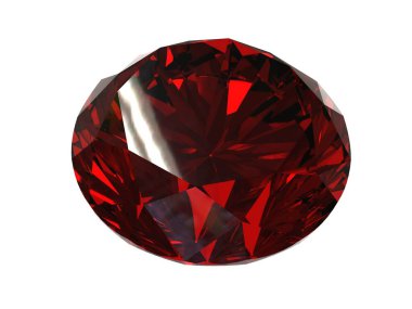 Arkaplanda kristal izole