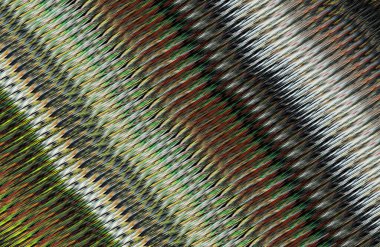 Kopya alanı ile arkaplan için renkli gradyan, geometrik desen 