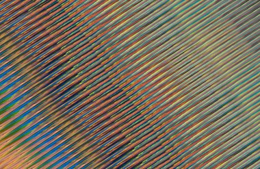 Kopya alanı ile arkaplan için renkli gradyan, geometrik desen 