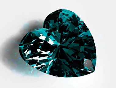 Arkaplanda kristal izole