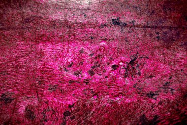 Pembe ve Kırmızı Metal Doku Yüzey Arkaplanı