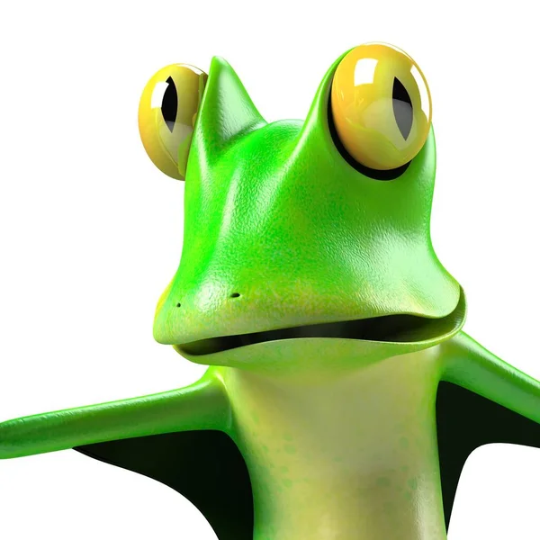 Illustration Funny Frog — Stock Photo, Image