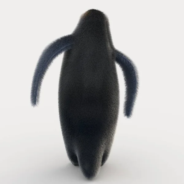 Render Cartoon Penguin — Stock Photo, Image