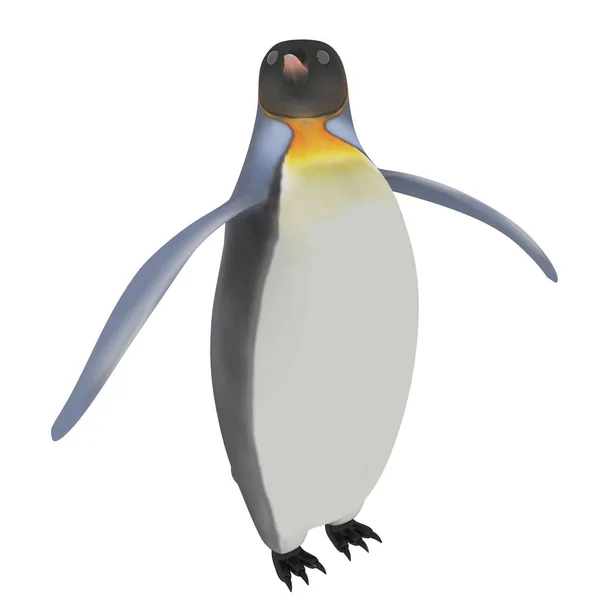 Rendering Pinguino Carino — Foto Stock