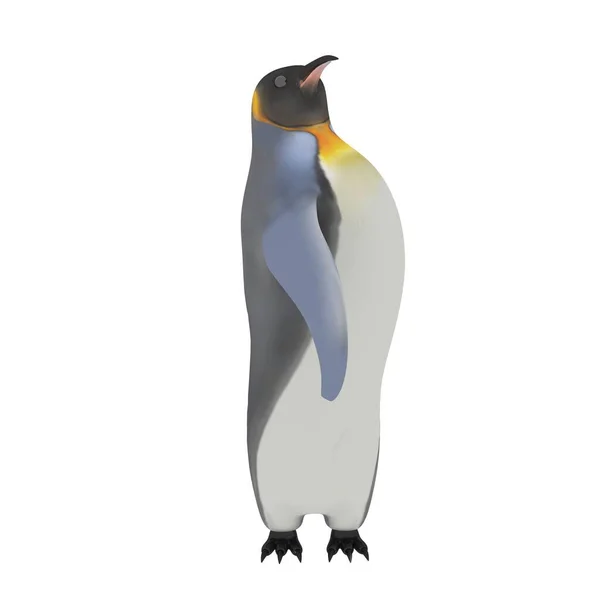 Rendering Pinguino Carino — Foto Stock