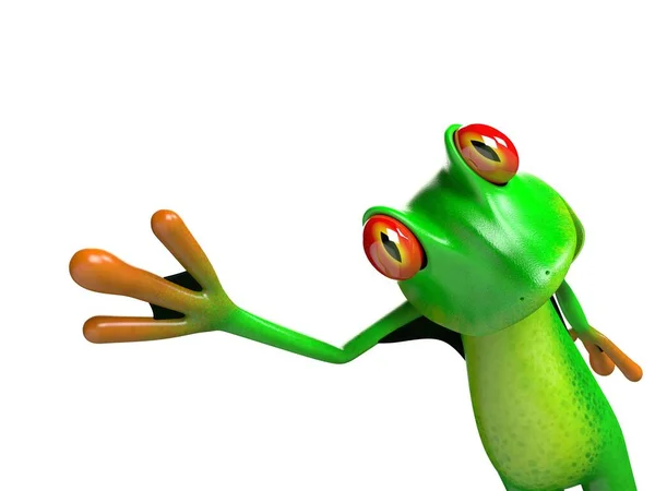 Illustration Funny Frog — Stock Photo, Image