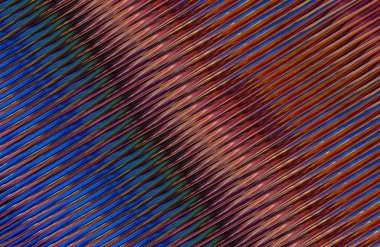 Kopya alanı ile arkaplan için renkli gradyan, geometrik desen 