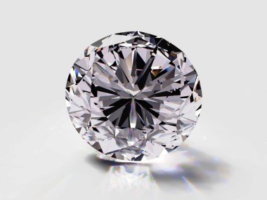 Arkaplanda kristal izole