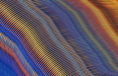 Kopya alanı ile arkaplan için renkli gradyan, geometrik desen 