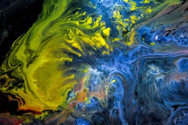 Soyut Yağlı Boya Arkaplanı 