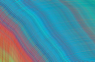 Kopya alanı ile arkaplan için renkli gradyan, geometrik desen 