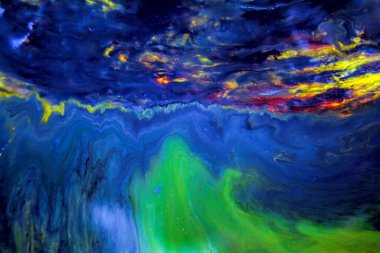 Soyut Yağlı Boya Arkaplanı 