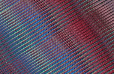 Kopya alanı ile arkaplan için renkli gradyan, geometrik desen 