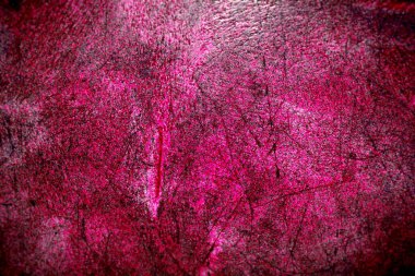 Pembe ve Kırmızı Metal Doku Yüzey Arkaplanı