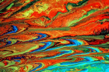 Soyut Yağlı Boya Arkaplanı 