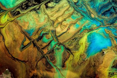 Soyut Yağlı Boya Arkaplanı 