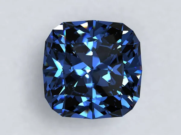 Diamant Kristall Isolerad Bakgrunden — Stockfoto