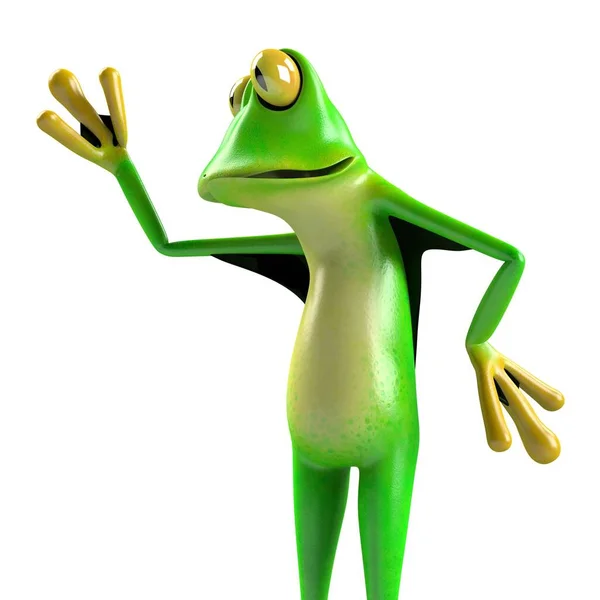 Illustration Funny Frog — Stock Photo, Image