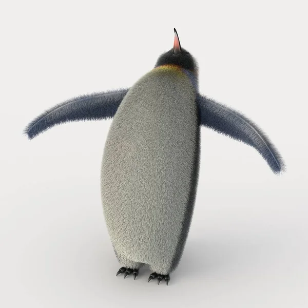 Renderizado Pingüino Dibujos Animados —  Fotos de Stock