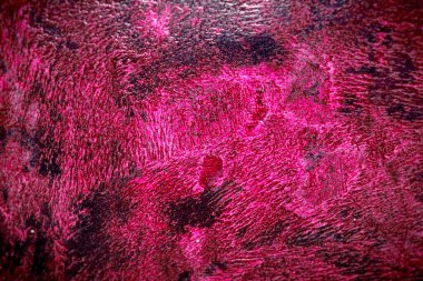 Pembe ve Kırmızı Metal Doku Yüzey Arkaplanı