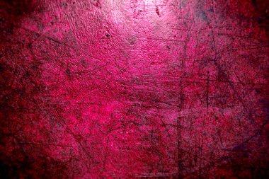 Pembe ve Kırmızı Metal Doku Yüzey Arkaplanı