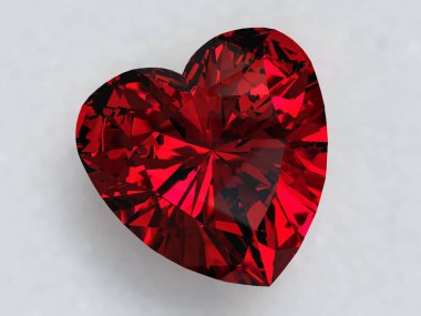 Arkaplanda kristal izole