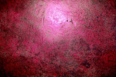 Pembe ve Kırmızı Metal Doku Yüzey Arkaplanı