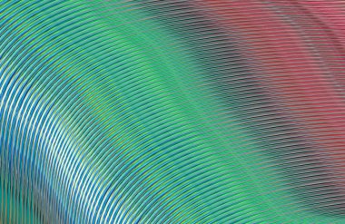 Kopya alanı ile arkaplan için renkli gradyan, geometrik desen 