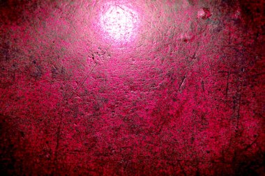 Pembe ve Kırmızı Metal Doku Yüzey Arkaplanı