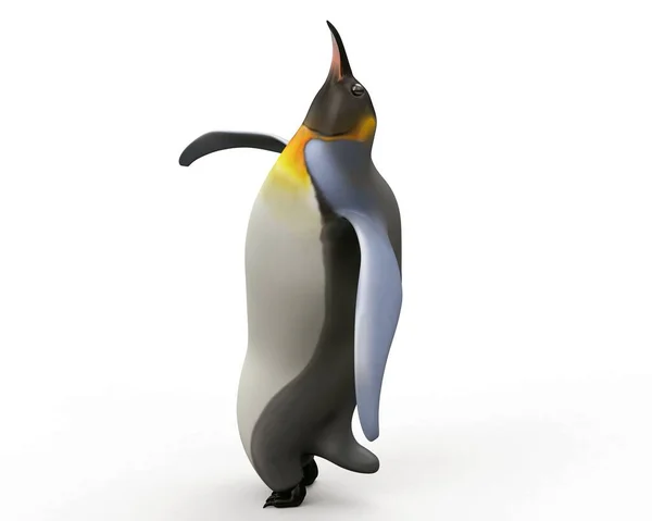 Render Dari Kartun Penguin — Stok Foto