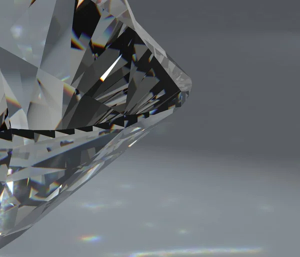 Arkaplanda Kristal Izole — Stok fotoğraf