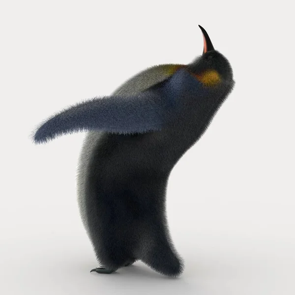 Rendering Van Cartoon Pinguïn — Stockfoto