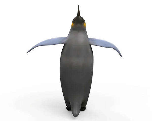 Renderizado Pingüinos Dibujos Animados — Foto de Stock