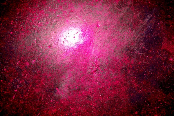 ピンクと赤の金属テクスチャ表面の背景 — ストック写真