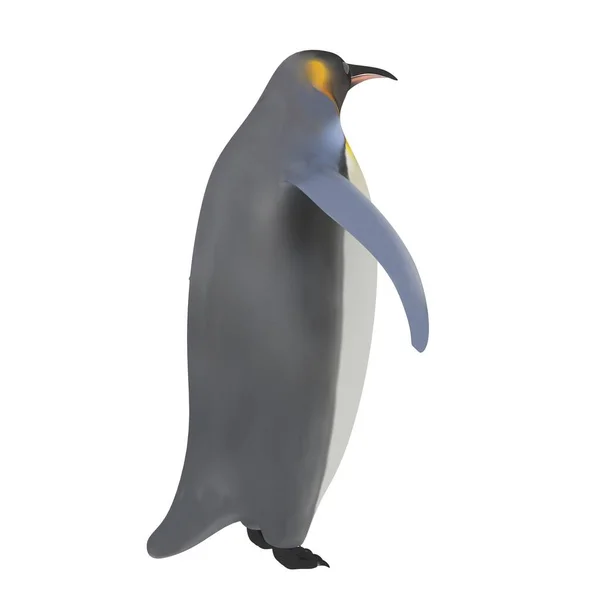 かわいいペンギンの3Dレンダリング — ストック写真