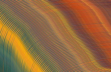 Kopya alanı ile arkaplan için renkli gradyan, geometrik desen 